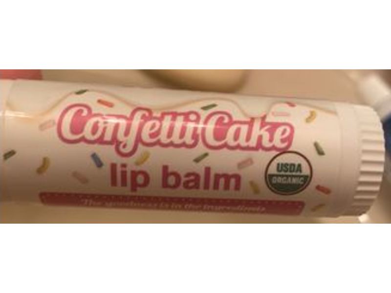 Treat Jumbo Lip Balm, Confetti Cake, 0.50 oz