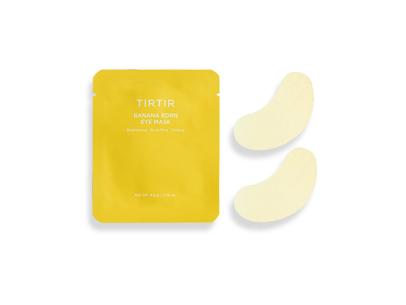 Tirtir Banana BDRN Eye Mask, 0.16 oz/4.8 g, 7 Count