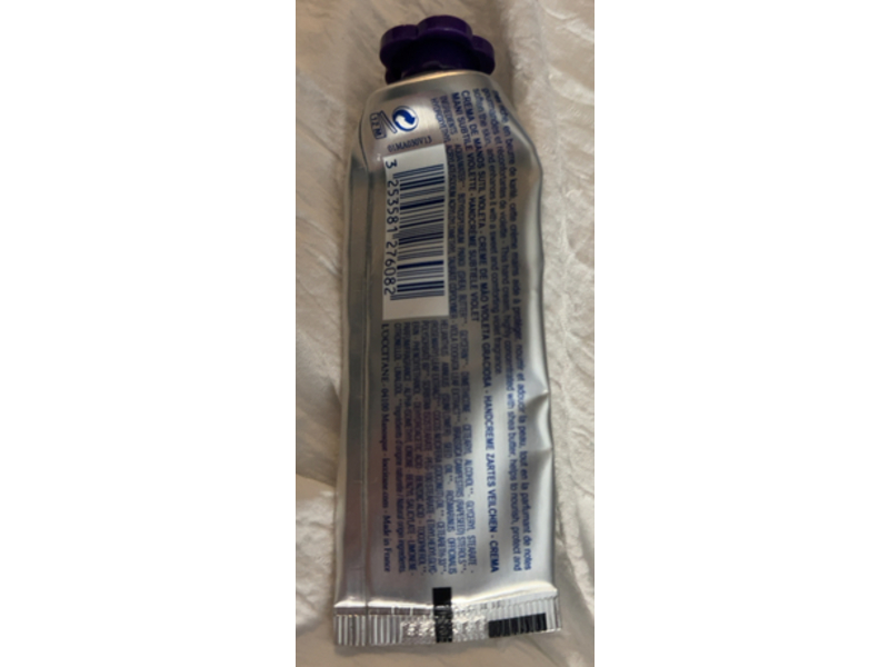 L'Occitane En Provence Hand Cream, Subtle Violet, 1 oz/30 mL