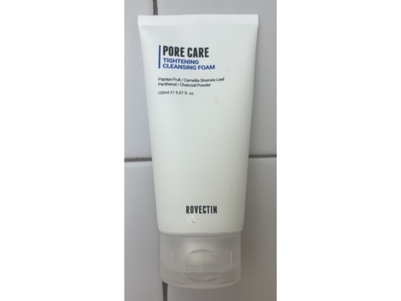 Rovectin Pore Tightening Cleansing Foam, Papaya Fruit, 5.07 fl oz/150 mL