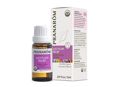 Pranarom Just Plain Relief Wellness Blend Essential Oil, 0.51 fl oz/15 mL