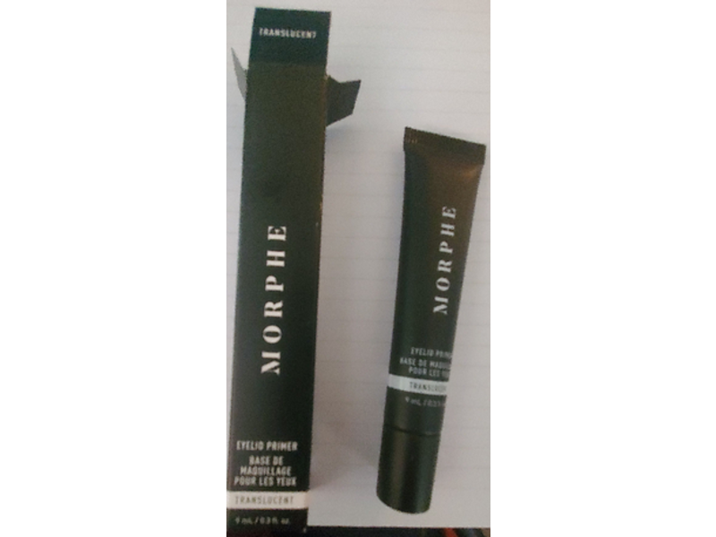Morphe Eyelid Primer, Translucent, 0.3 oz/9 mL