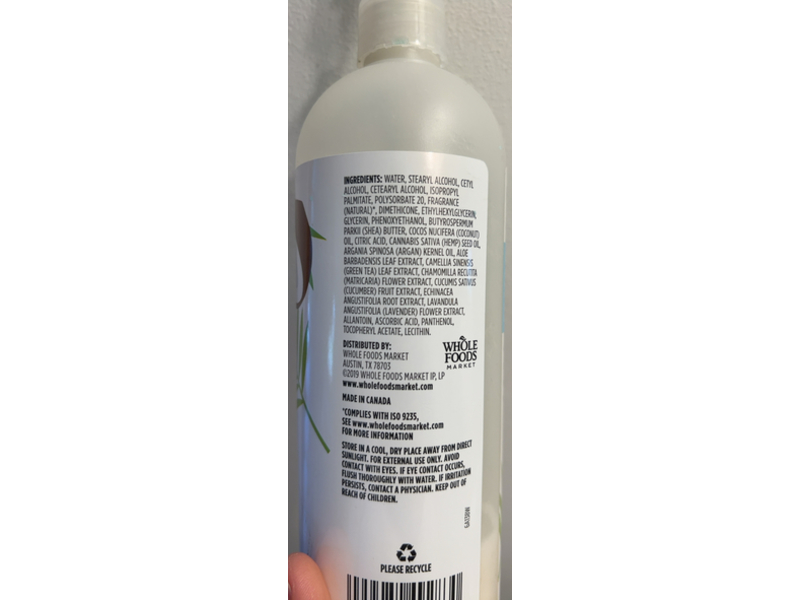 365 Whole Food Market Maximum Moisture Lotion, Island Coconut, 16 fl oz/473 mL