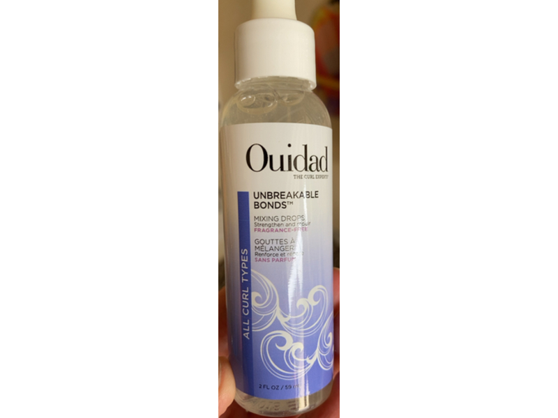 Ouidad Unbreakable Bonds Mixing Drops, Strengthen & Repair Hair, 2 fl oz/59 mL