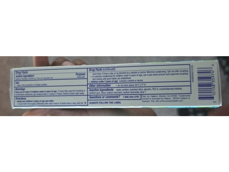 Sensodyne Pronamel Fluoride Anticavity Toothpaste, Bubble Twist, 4.0 oz/113 g
