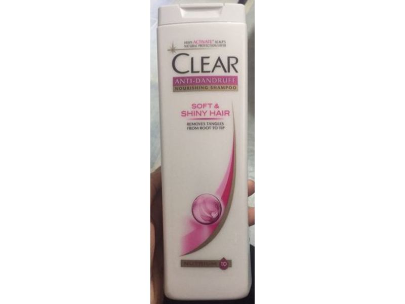 Clear Nourishing Shampoo, Anti-Dandruff, Soft & Shiny Hair, 400 mL