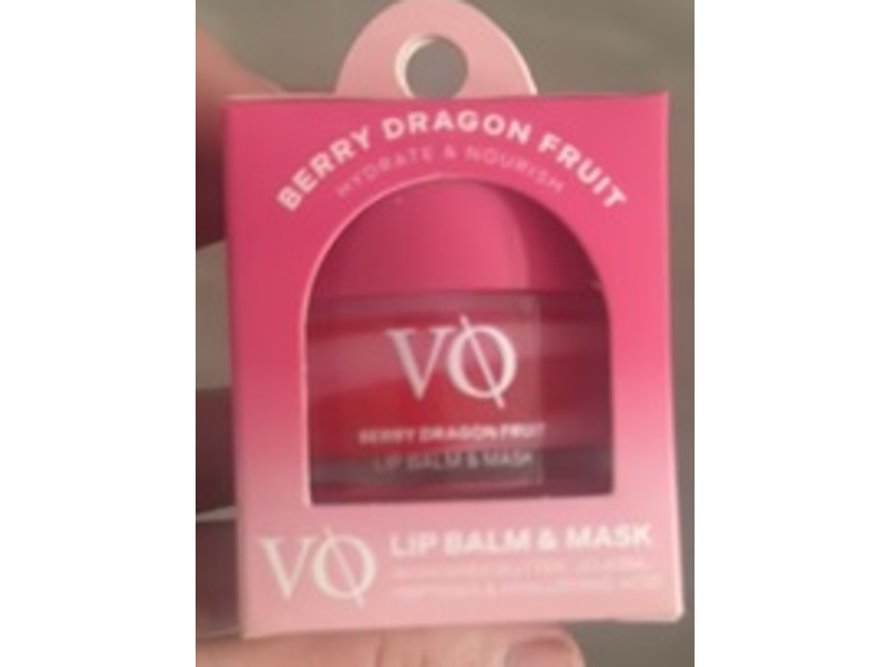 VQ Lip Balm & Mask, Berry Dragon Fruit, 0.42 oz