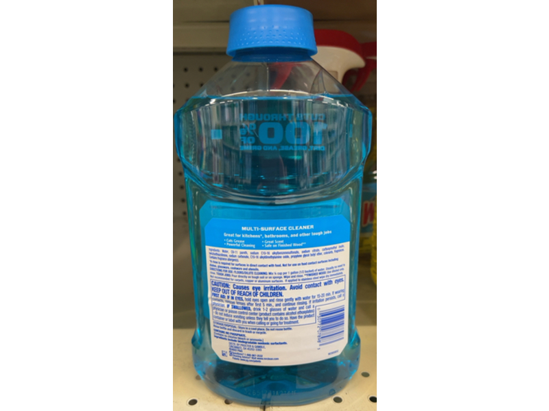 Mr. Clean Multi-Purpose Liquid Cleaner, Fresh, 45 fl oz/1.33 L, Pack Of 2