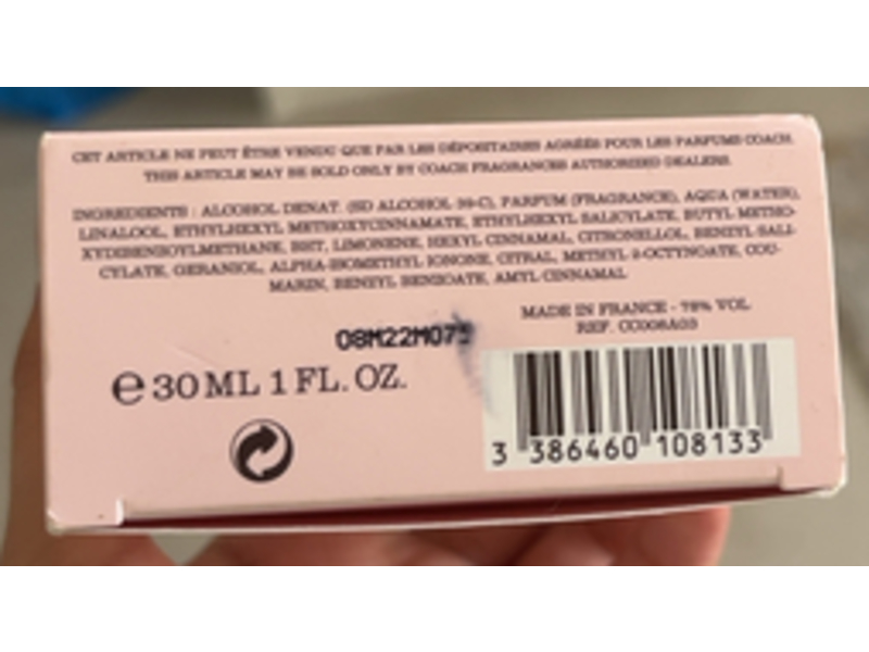 Coach New York Eau De Parfum, Floral Burst, 1 fl oz/30 mL