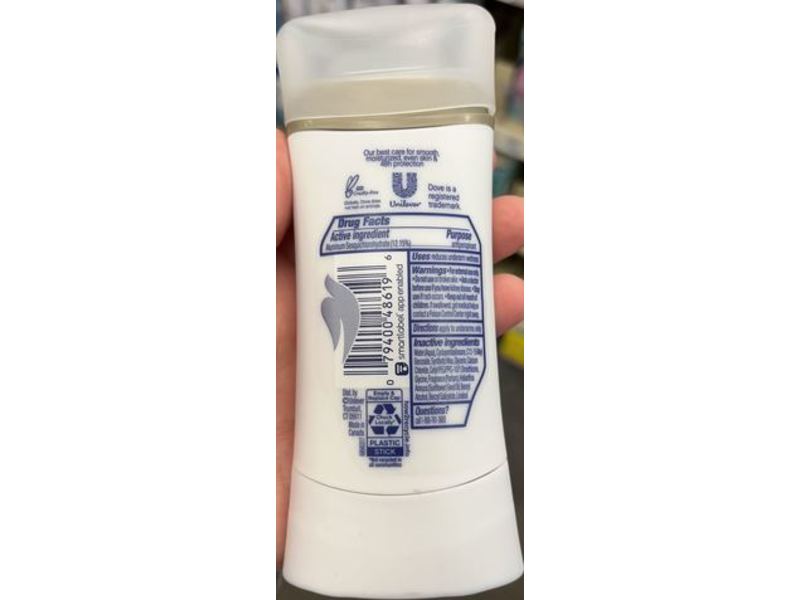 Dove Ultimate Antiperspirant Deodorant, Coconut & Sandalwood, 2.6 oz/74 g