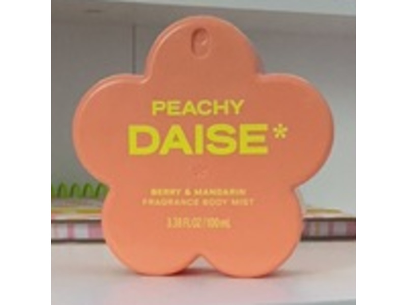 Daise Peachy Fragrance Body Mist, Berry & Mandarin, 3.38 fl oz/100 mL