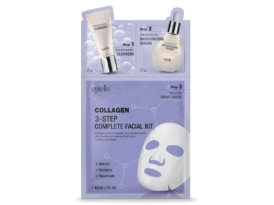 Epielle 3-Step Complete Facial Kit, Collagen