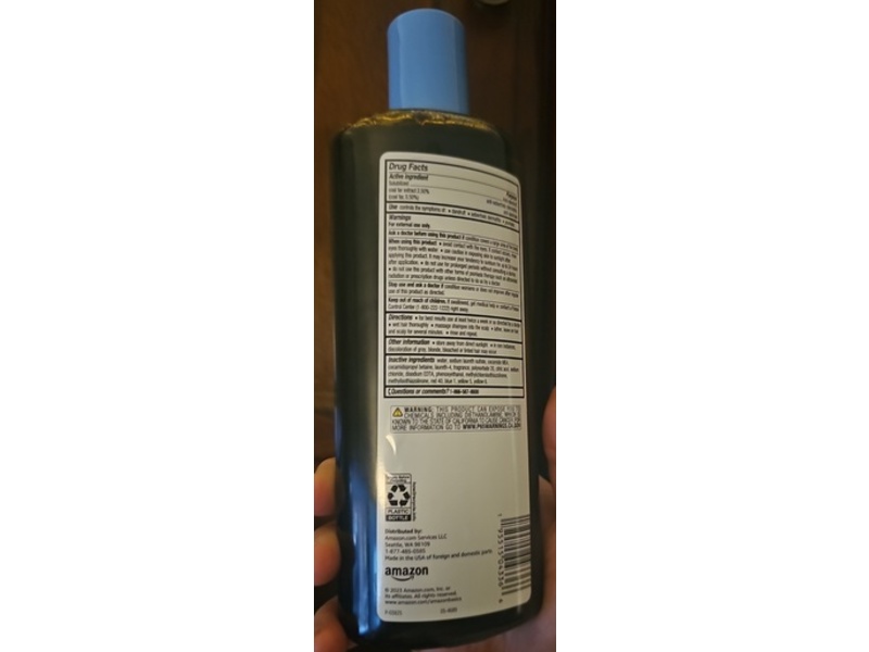 Amazon Basics Anti-Dandruff Shampoo, 16 fl oz/473 mL
