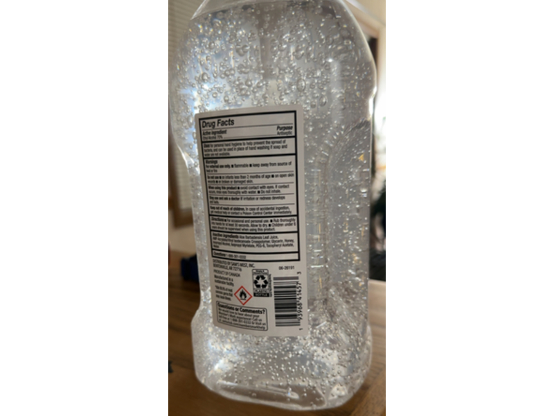 Member's Mark Hand Sanitizer, Manuka Honey & Vitamin E, 67.6 fl oz/2 L