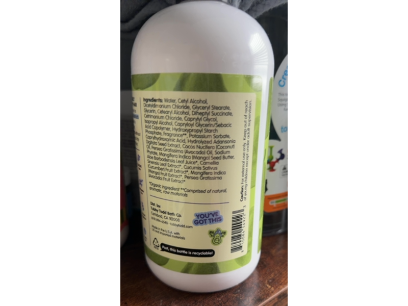 Tubby Todd Bath Co. Conditioner, Pear Blossom, 24.3 oz/688 g