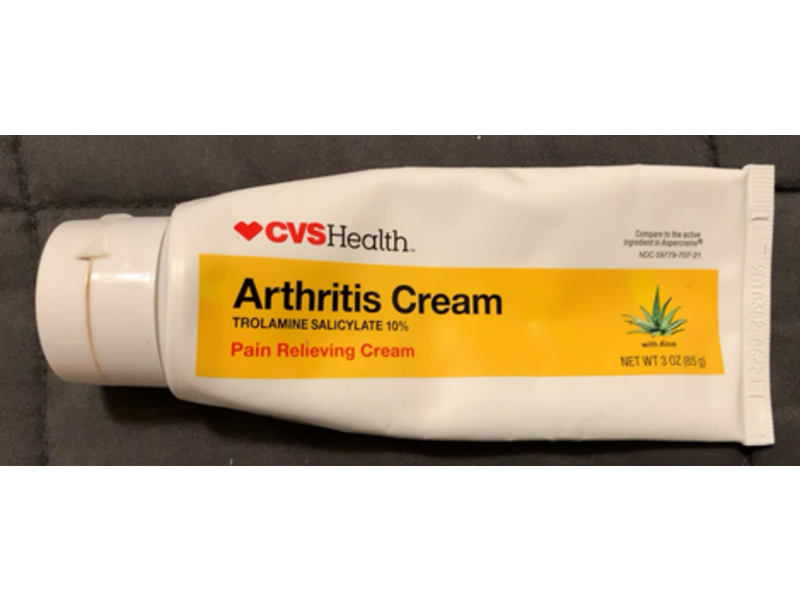 CVS Health Arthritis Pain Relieving Cream, Aloe, 3 oz/85 g