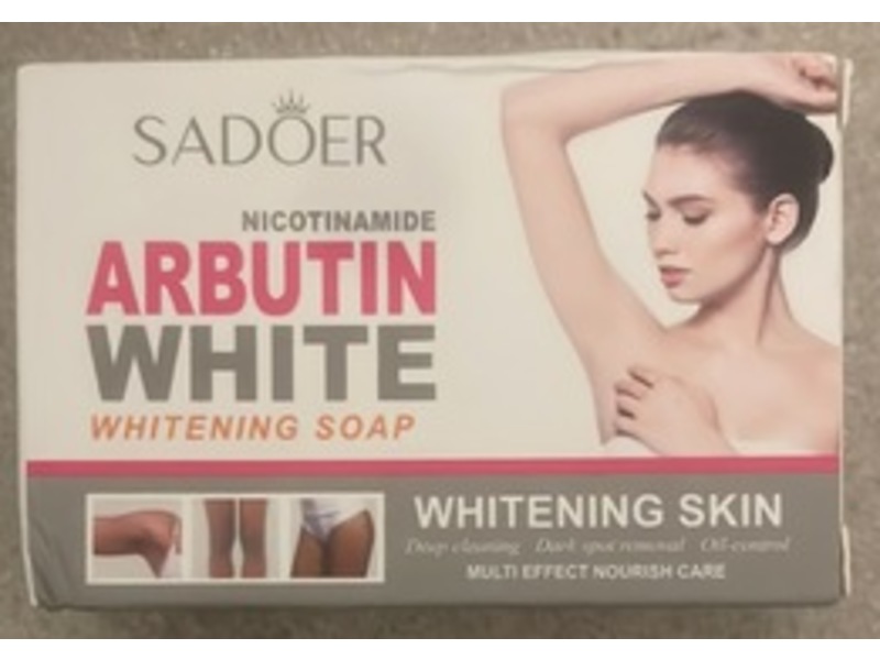 Sadoer Whitening Soap, Arbutin White, 100 g