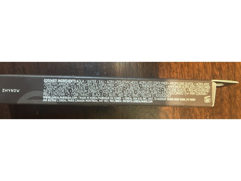 L'Oreal Paris Faux Brow, 390 Dark Brunette, 0.03 fl oz/1 mL