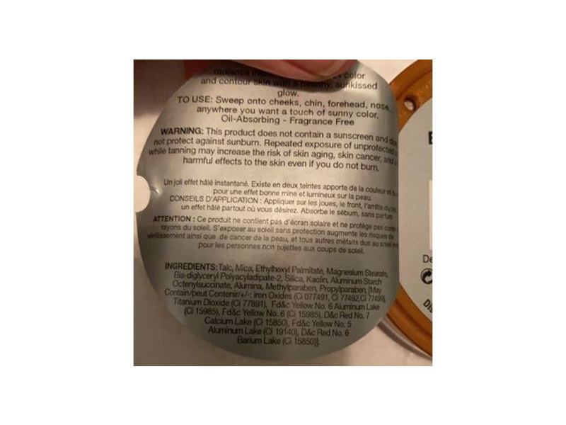 Nyc New York Color Sun 2 Sun Bronzing Powder, Bronze Gold, 0.22 oz/6.2 g