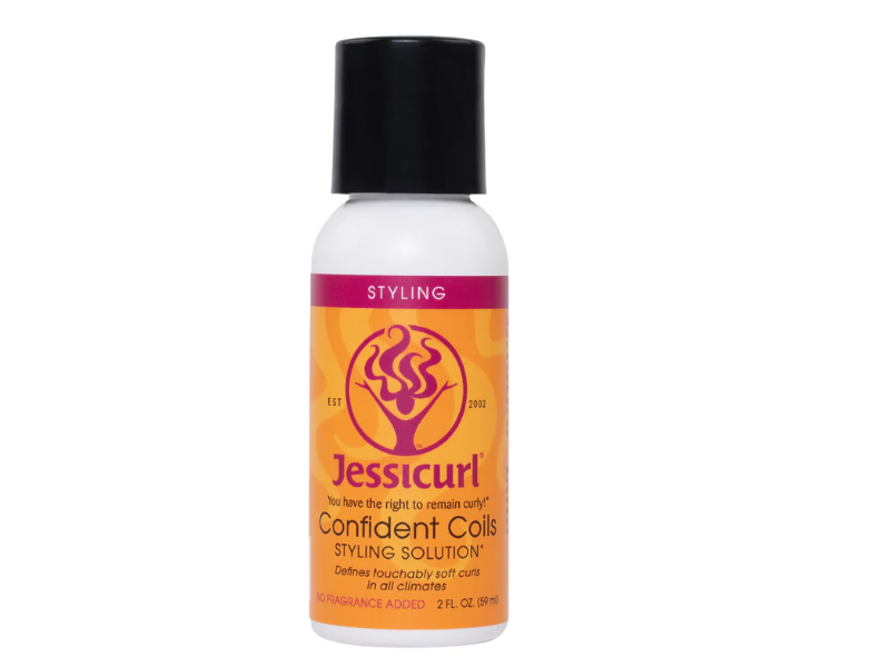 Jessicurl Confident Coils Styling Solution, No Fragrance Added, 2 fl oz/59 mL