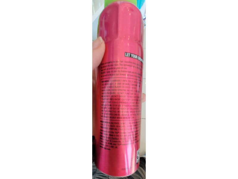 Tigi Bed Head Rush Superfine Shine Spray, 5.3 oz/200 mL