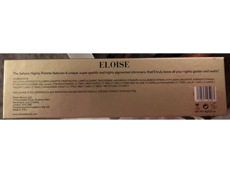 Eloise Sahara Nights Palette