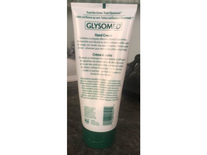 Glysomed Hand Cream, Fragrance-Free, Chamomile & Glycerine, 6.76 fl oz/200 mL