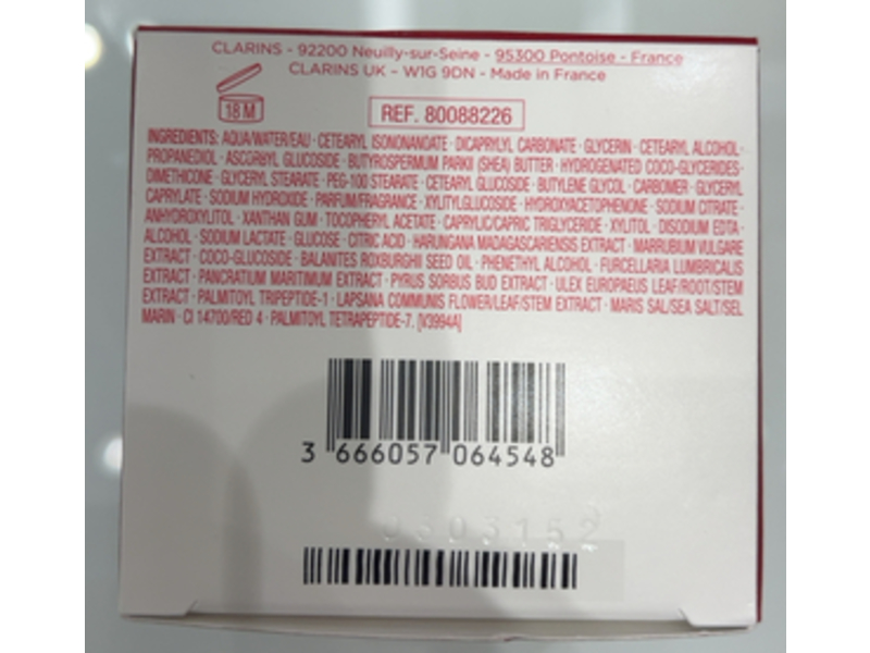 Clarins Multi - Intensive Nuit Super Restorative Night Cream, 1.7 oz/50 mL