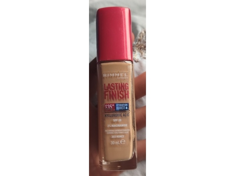 Rimmel Lasting Finish Foundation, 303 Honey, 30mL