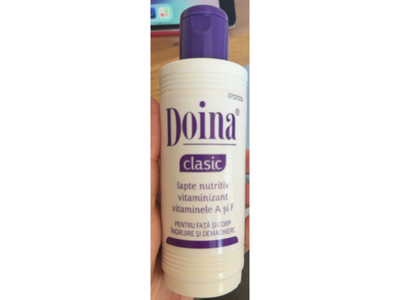 Doina Classic Nourishing & Vitaminising Milk, Vitamin A & F, 6.76 fl oz/200 mL