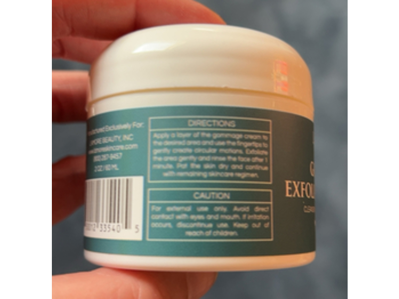 Lamore Beauty Gommage Exfoliating Cream, 2 oz/60 mL