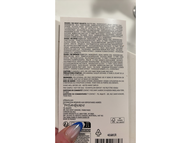 Yves Saint Laurent New Halo Tint Highlighter, Nu Rosy Quartz + Nu Gold + Nu Bronze