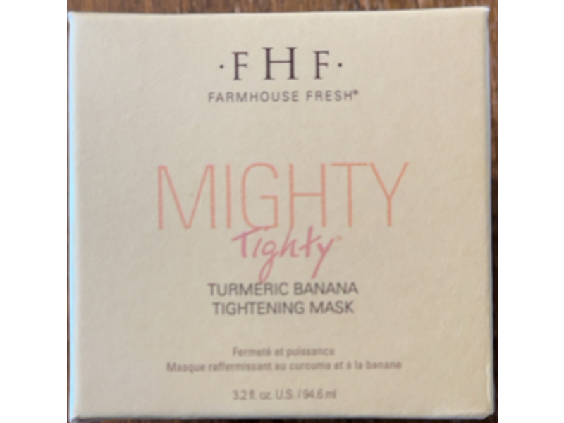 Farm House Fresh Mighty Tighty Turmeric & Banana Tightening Mask, 3.2 fl oz/94.6 mL