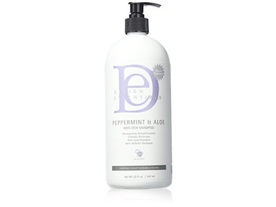 Design Essentials Anti-Itch Shampoo, Peppermint & Aloe, 32 fl oz/947 mL