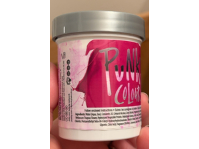 Punky Colour Semi Permanent Conditioning Hair Color, Flamingo Pink, 3.5 fl oz/100 mL