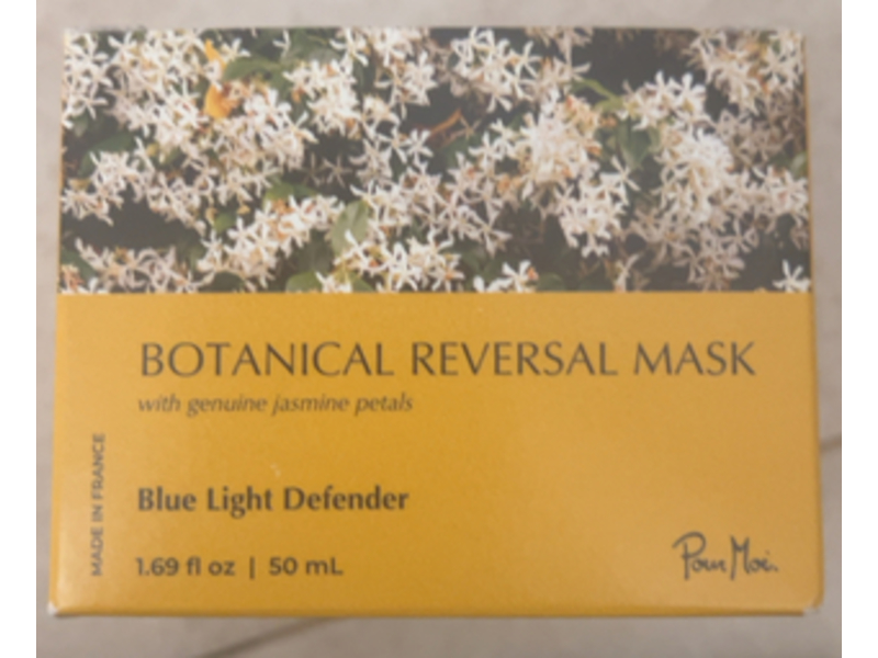Pour Moi Botanical Reversal Mask, Blue Light Defender, 1.69 fl oz/50 mL