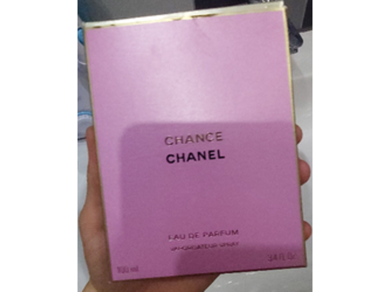 Chanel Eau De Parfum Spray, Chance, 3.4 fl oz/100 mL