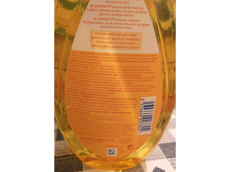 Johnson's Baby Shampoo, 500 mL