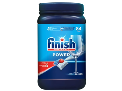Finish Powerball Power Automatic Dishwasher Detergent, 34 fl oz/966 g, 84 Count