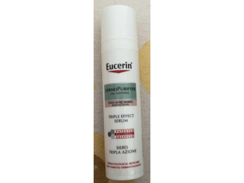 Eucerin Dermo Purifyer Oil Control Post - Acne Marks Reduction Triple Effect Serum, 40 mL