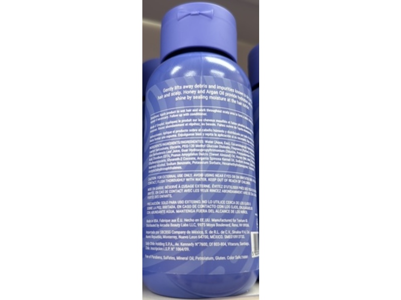 Texture ID Curl Clarifying Shampoo, Honey + Argan Oil, 12 fl oz/355 mL