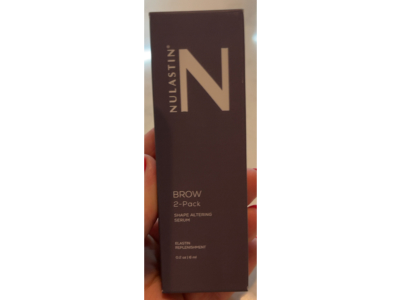 Nulastin Brow Shape Altering Serum, 0.1 oz/3 mL, Pack Of 2