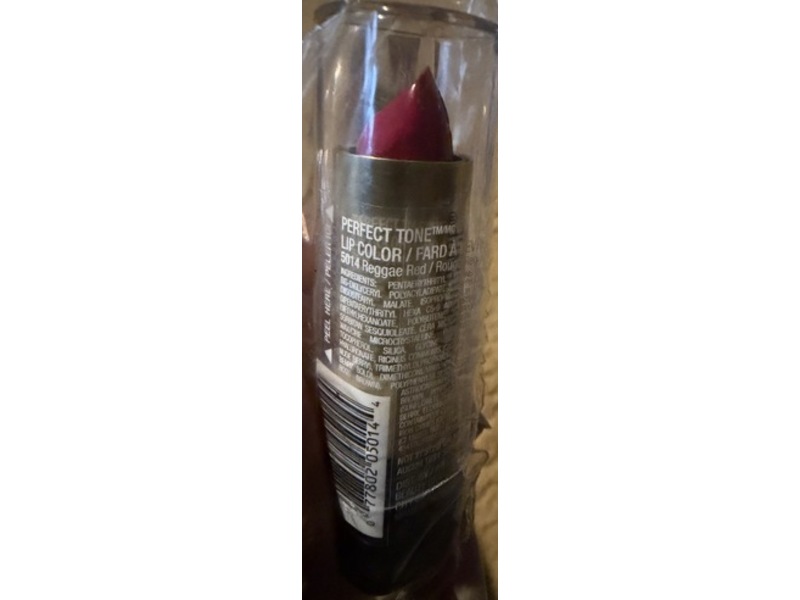 Black Radiance Perfect Tone Lip Color, Reggae Red, 0.13 oz