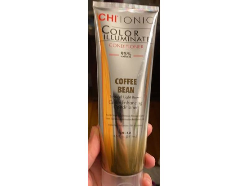 CHI Ionic Color Illuminate Conditioners, Coffee Bean, 8.5 fl oz/251 mL