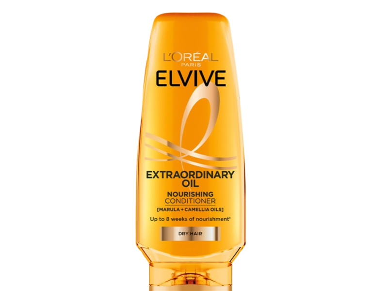 L'Oreal Paris Elvive Extraordinary Oil Nourishing Conditioner, Marula + Camellia Oils, 19.3 fl oz/570 mL