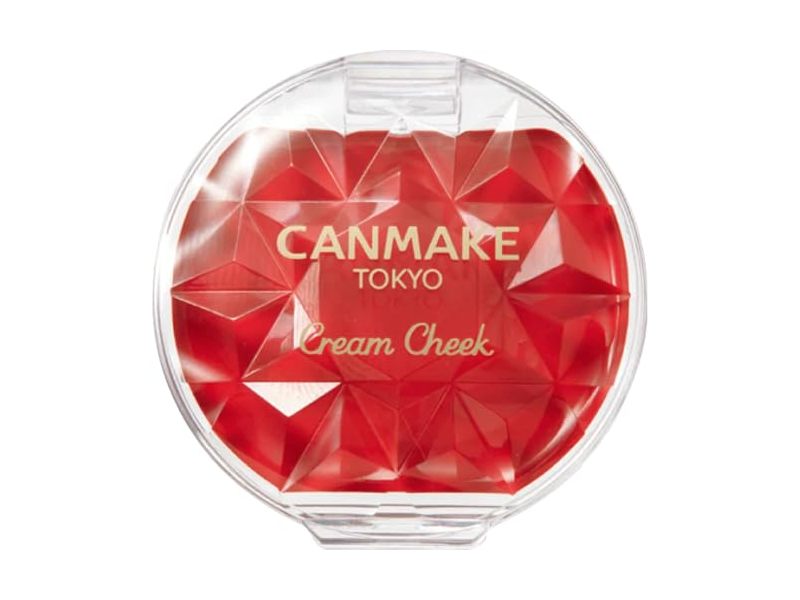 Canmake Cream Cheek, Cl01 Clear Red Heart, 0.08 Oz/2.4g