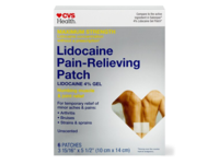 CVS Health Maximum Strength Lidocaine Pain-Relieving Patch, Unscented, 6 Count - thumbnail 1