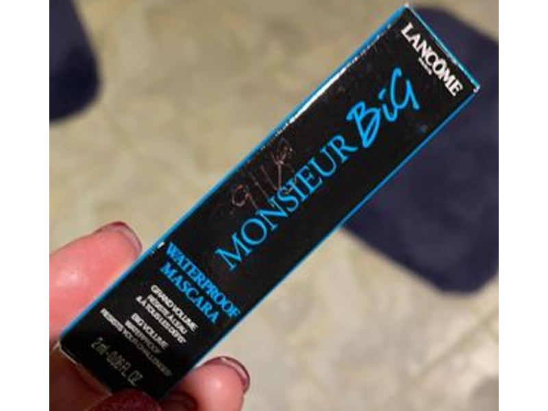 Lancome Monsieur Big Waterproof MascaraIs, Black, 0.06 fl oz/2 mL