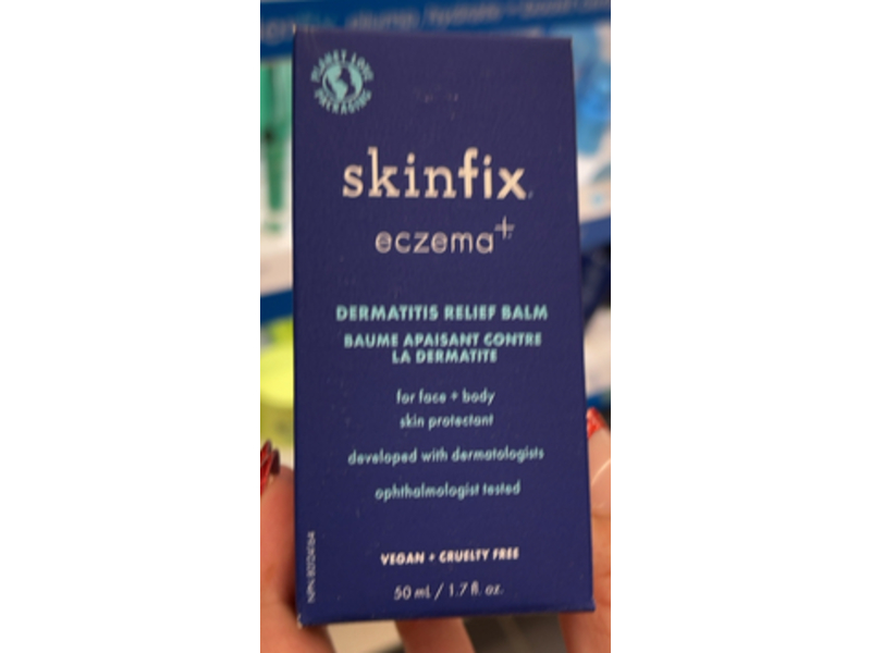 Skinfix Eczema+ Dermatitis Relief Balm for Face + Body, 1.7 fl oz/50 mL