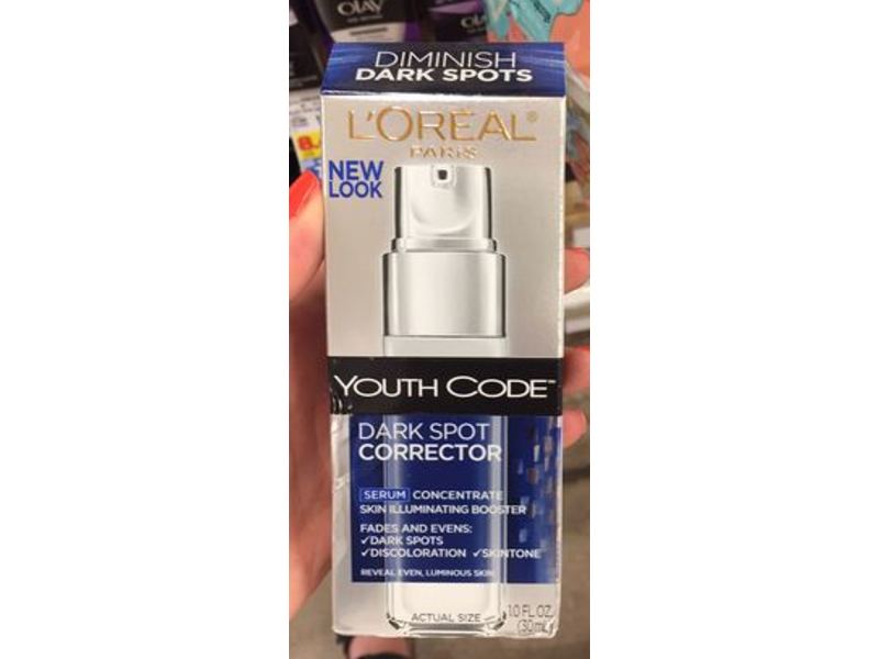 L'Oreal Paris Youth Code Dark Spot Corrector Serum Treatment, 1 fl oz/30 mL
